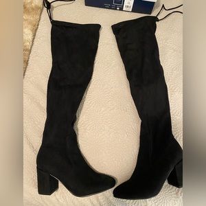 Women’s Knee Tall Heeled Boots